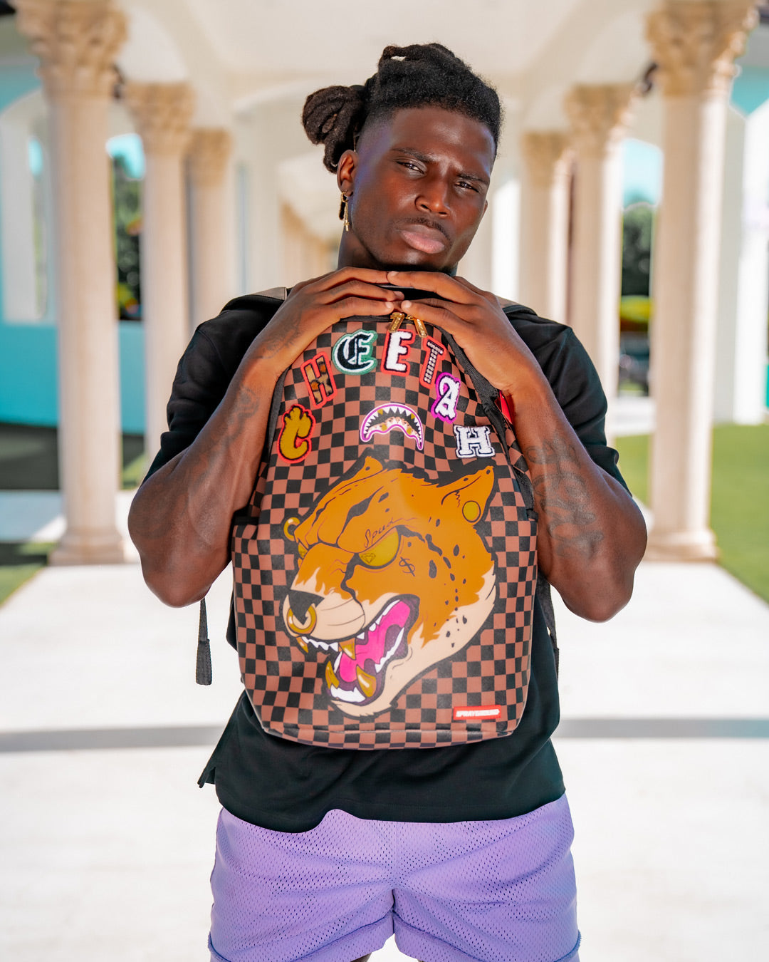 SPRAYGROUND Cheetah Speed Shark Backpack (Tyreek Hill Collab) — product image 14
