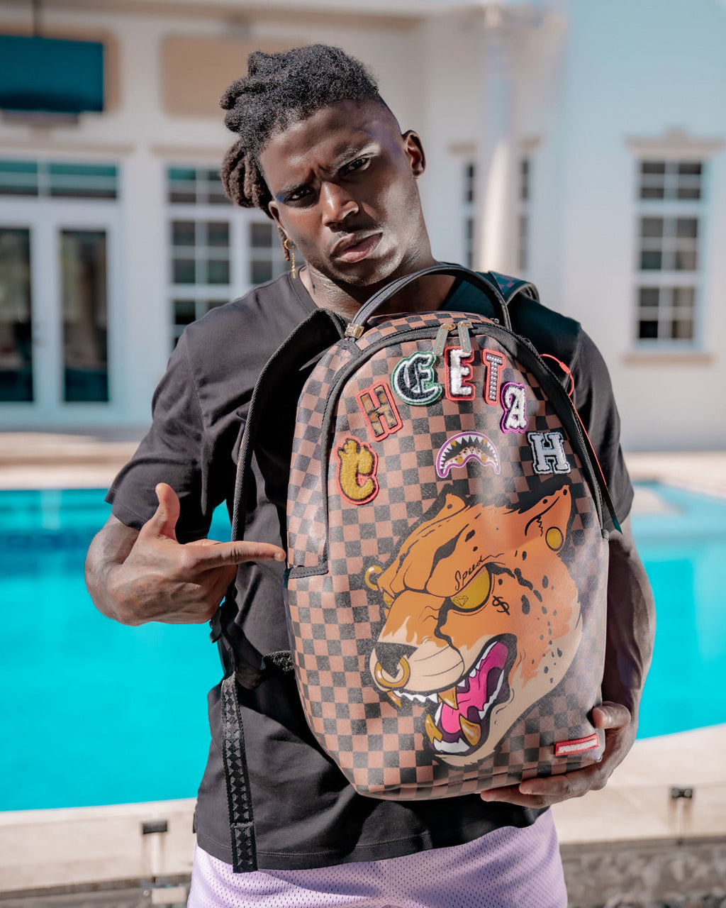 SPRAYGROUND Cheetah Speed Shark Backpack (Tyreek Hill Collab) — product image 16