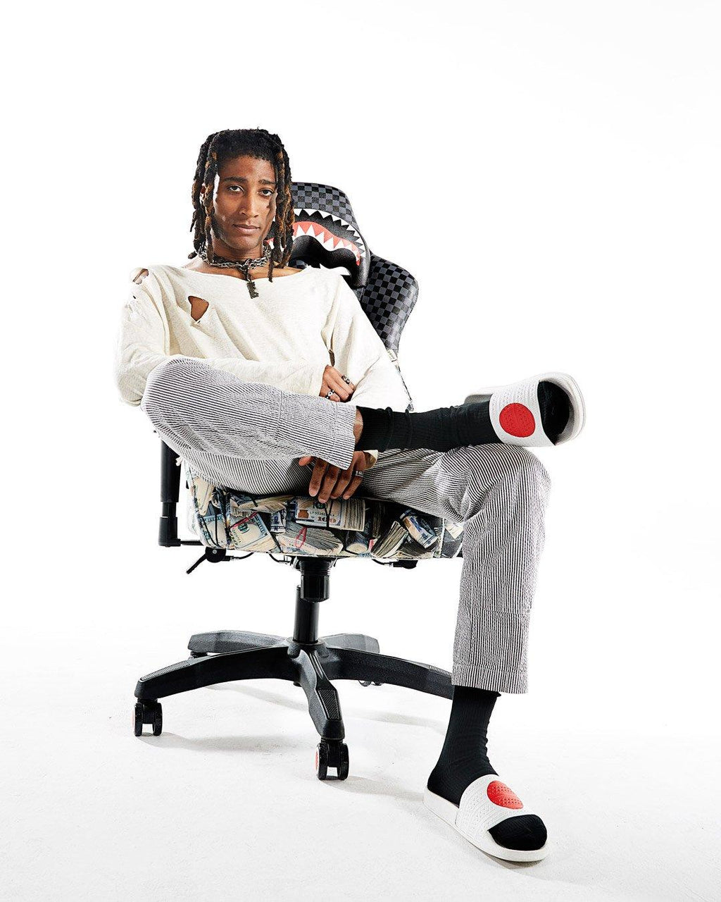 SPRAYGROUND Check Money Gaming Chair — product image 2