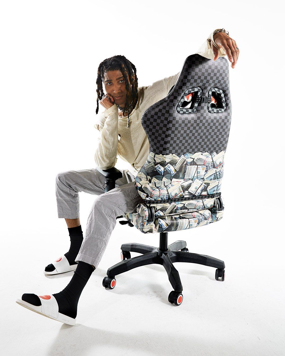 SPRAYGROUND Check Money Gaming Chair — product image 4