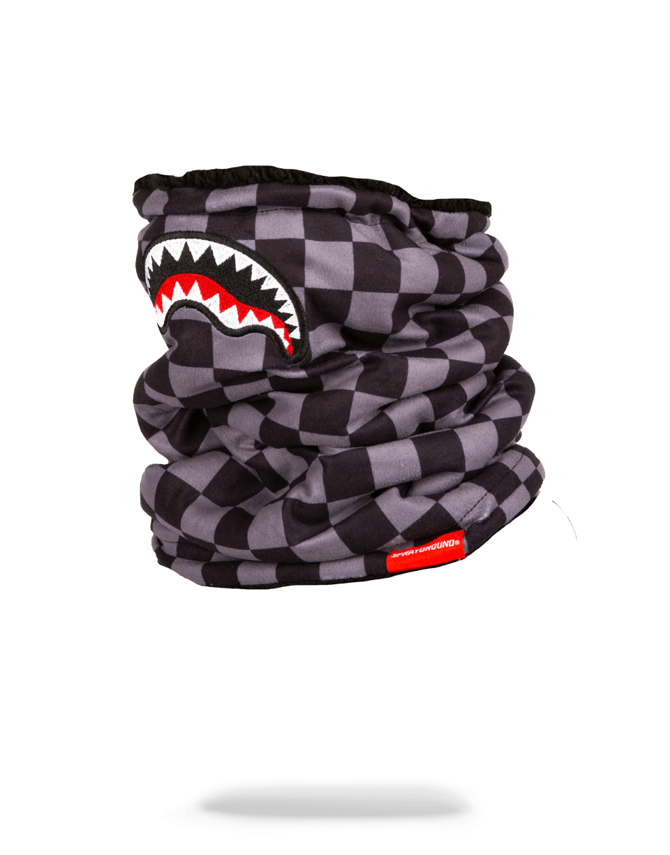 SPRAYGROUND Checkered Shark Neck Warmer — product image 2