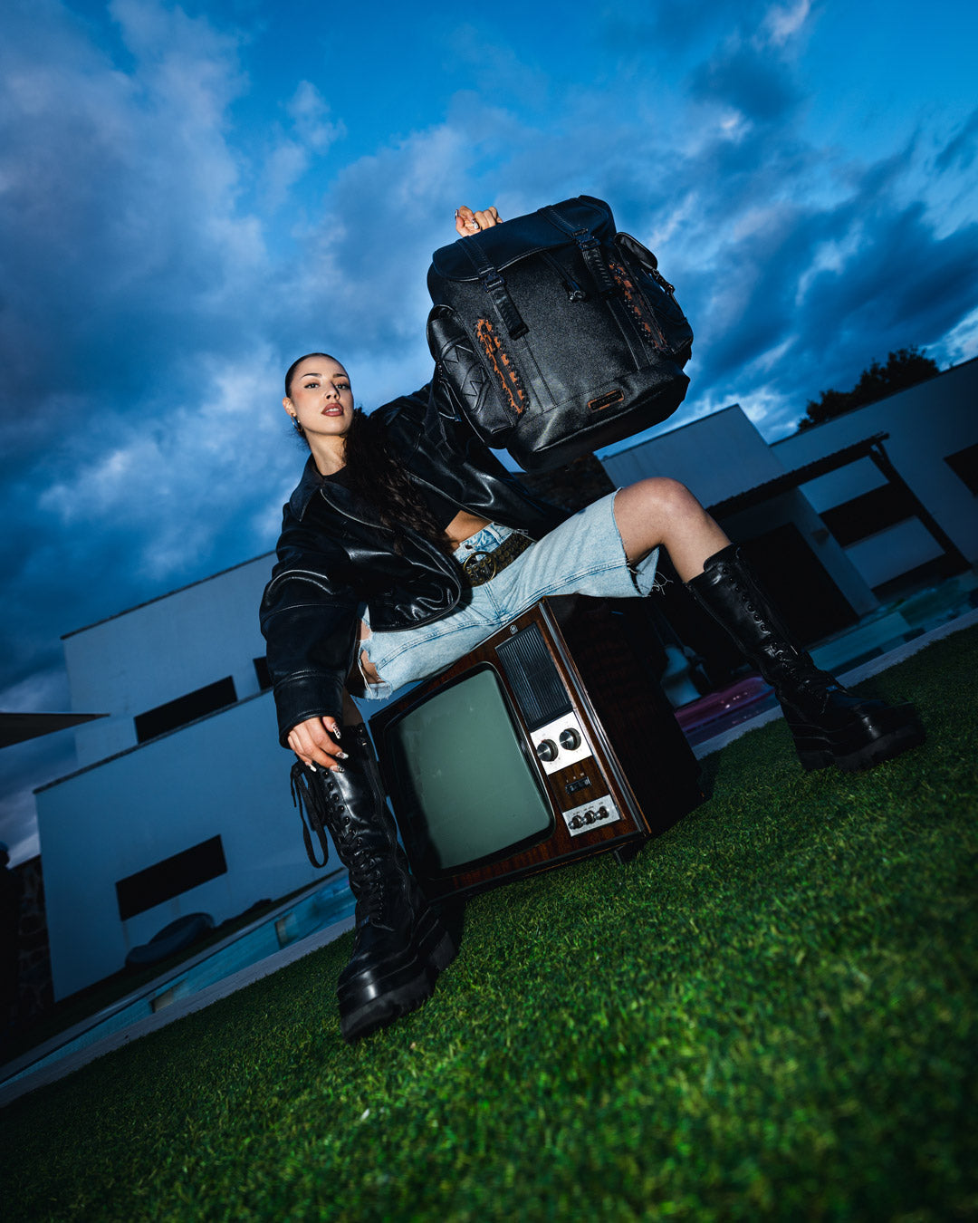 SPRAYGROUND Checkpoint Royale Monte Carlo Backpack — product image 2