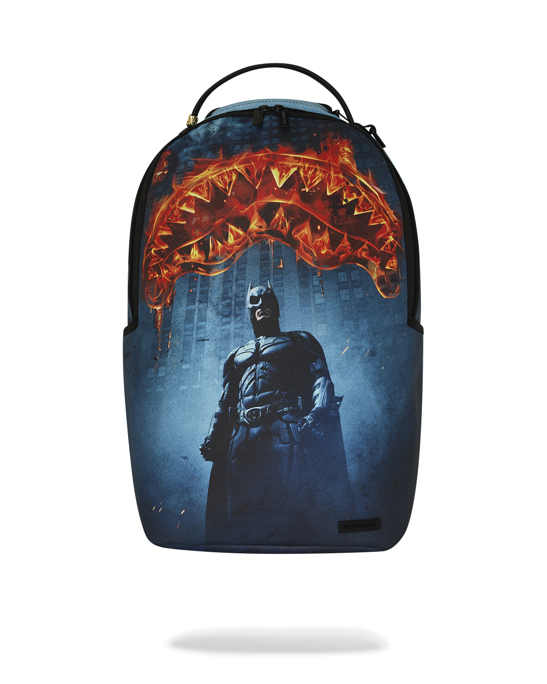 SPRAYGROUND Batman Begins Gothan Shark Inferno Backpack — product image 1