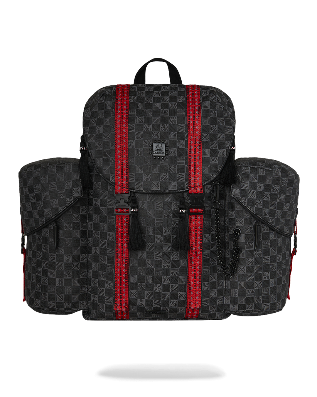 SPRAYGROUND A.I. African Intelligence Midnight Magic Backpack - Sandflower Collab — product image 1