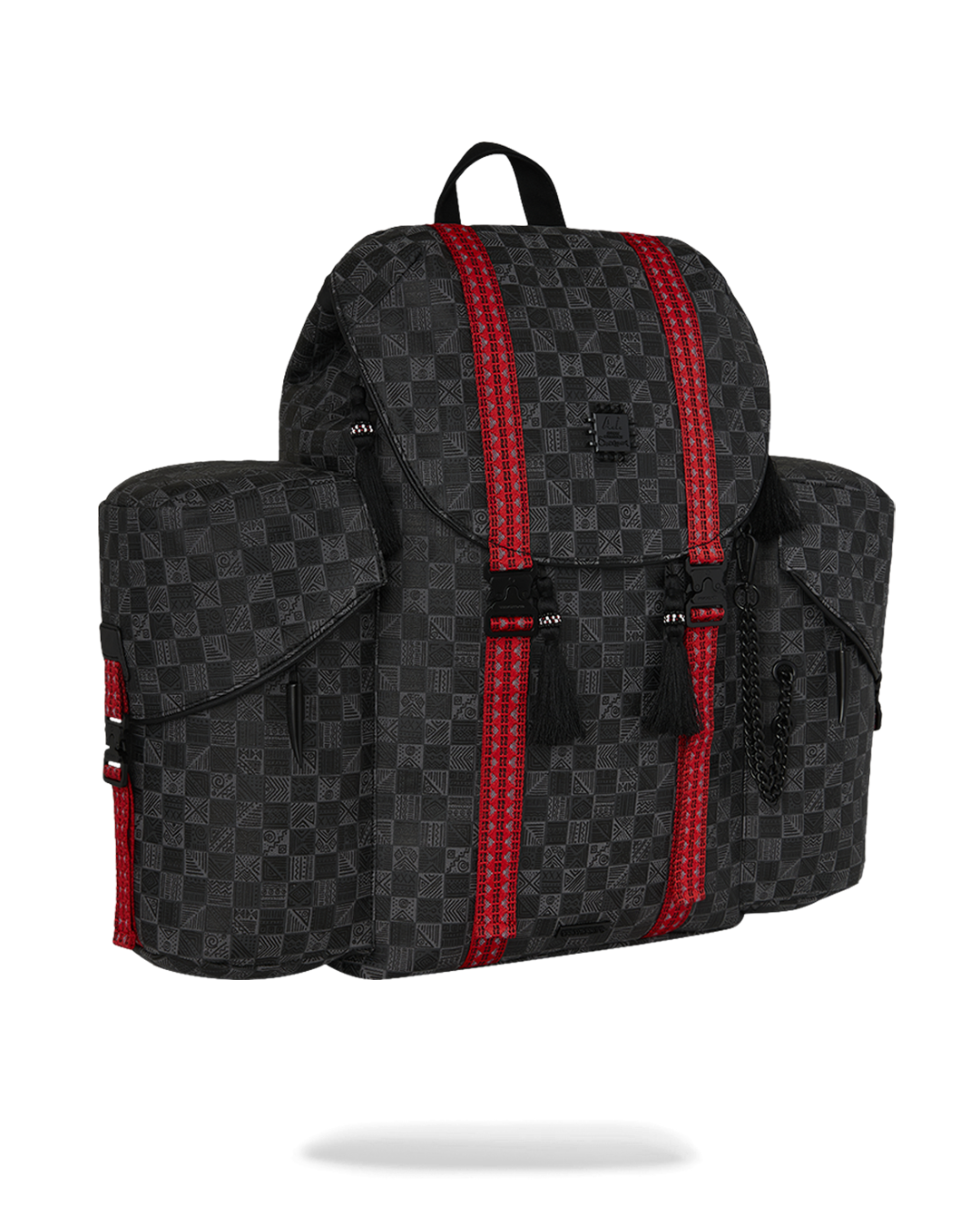SPRAYGROUND A.I. African Intelligence Midnight Magic Backpack - Sandflower Collab — product image 3