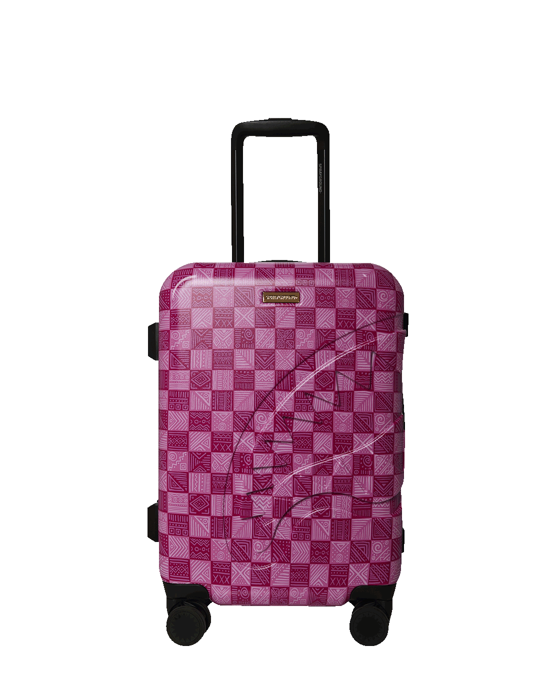 SPRAYGROUND A.I. African Intelligence The Sunset Reset Carry On Luggage - Sandflower Collab — product image 1