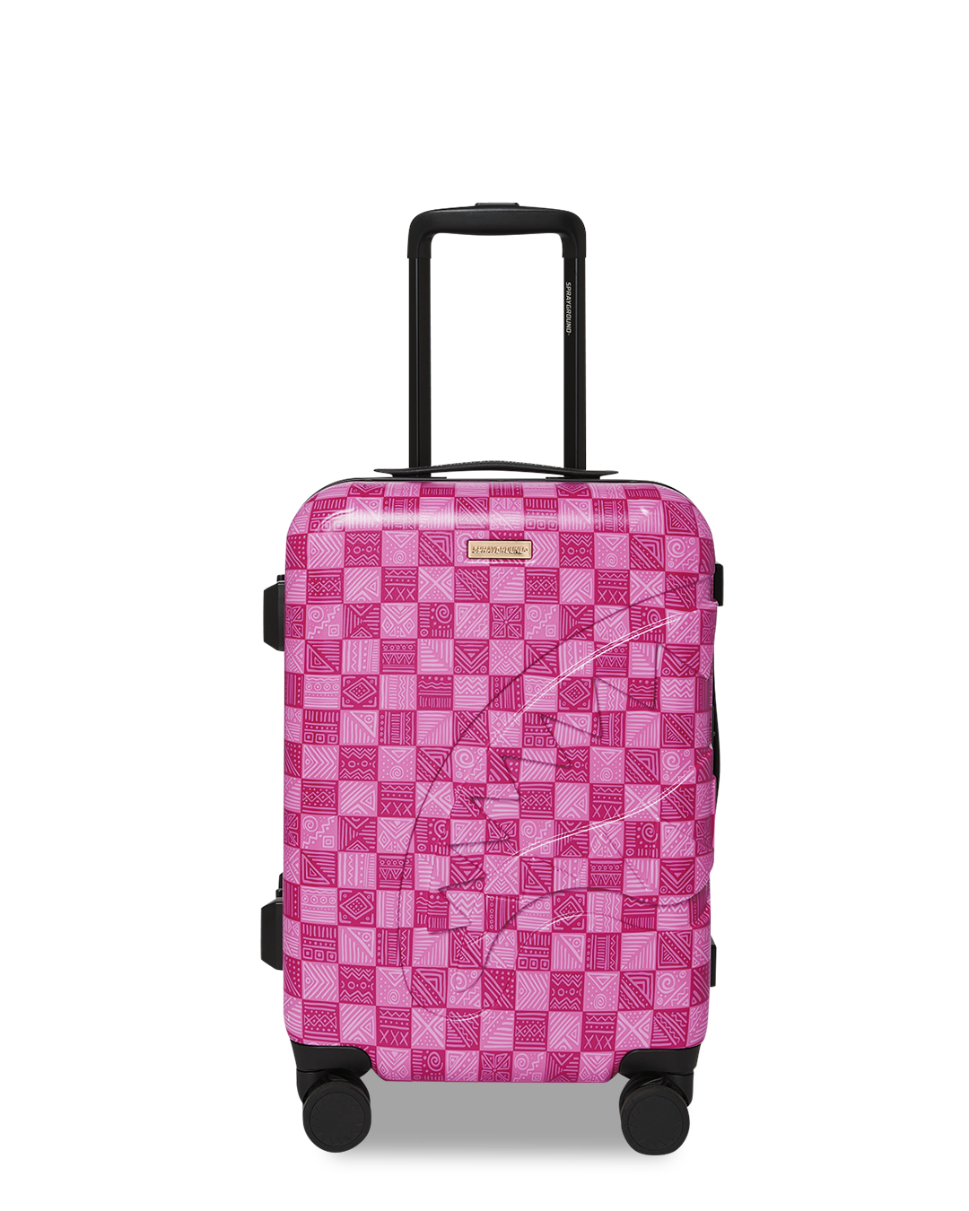 SPRAYGROUND A.I. African Intelligence The Sunset Reset Carry On Luggage - Sandflower Collab — product image 3