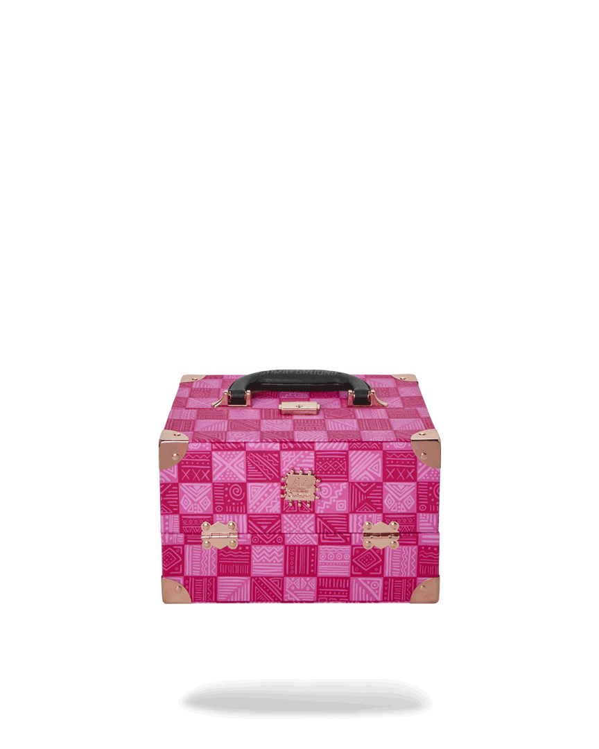 SPRAYGROUND A.I. African Intelligence The Sunset Reset Jewelry Case - Sandflower Collab — product image 1