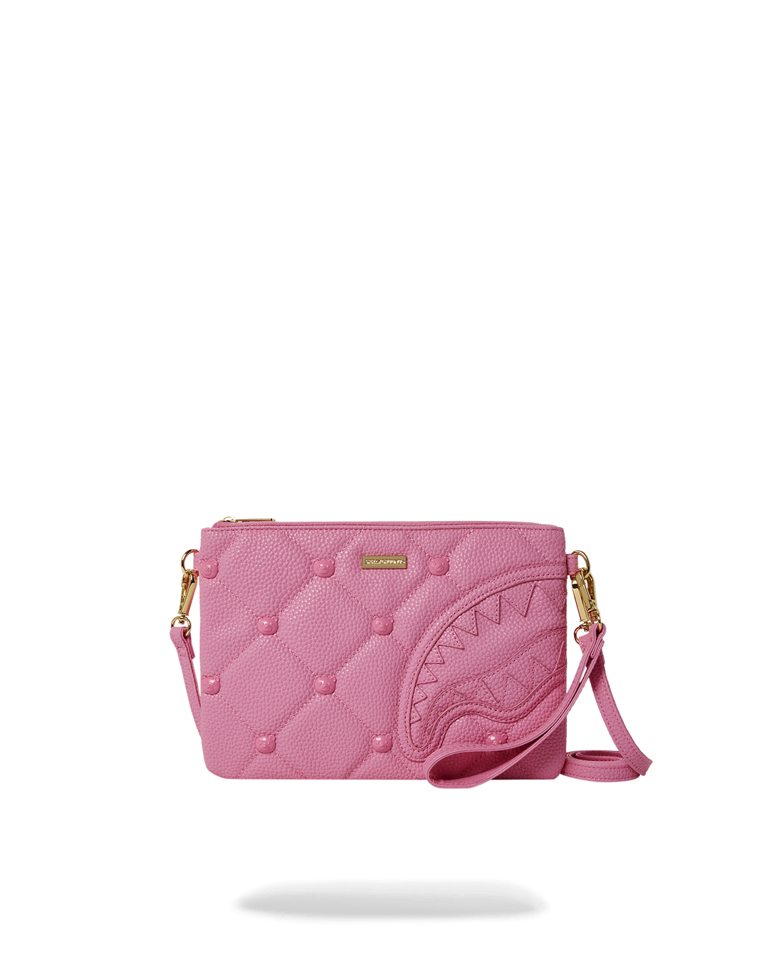 SPRAYGROUND Sorbet Stunna Bear Stud Crossover Clutch — product image 1