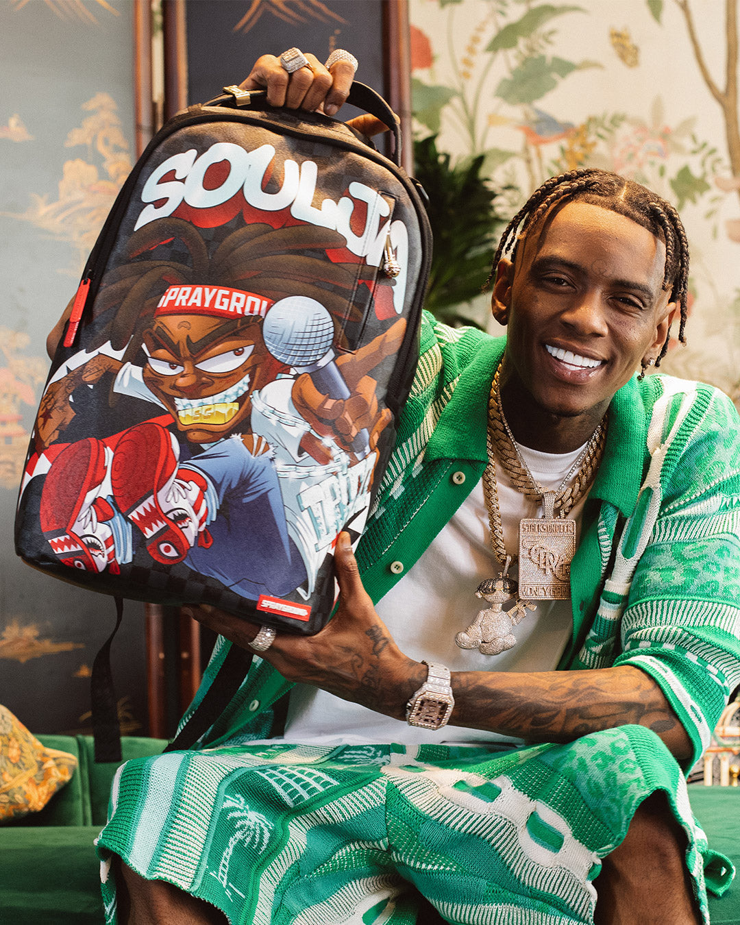 SPRAYGROUND Soulja Boy Make The Crowd Go Wild Draco Backpack — product image 2