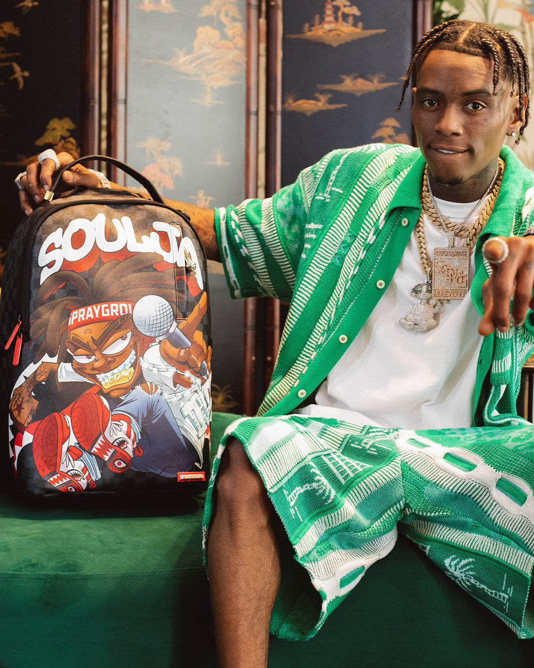 SPRAYGROUND Soulja Boy Make The Crowd Go Wild Draco Backpack — product image 6