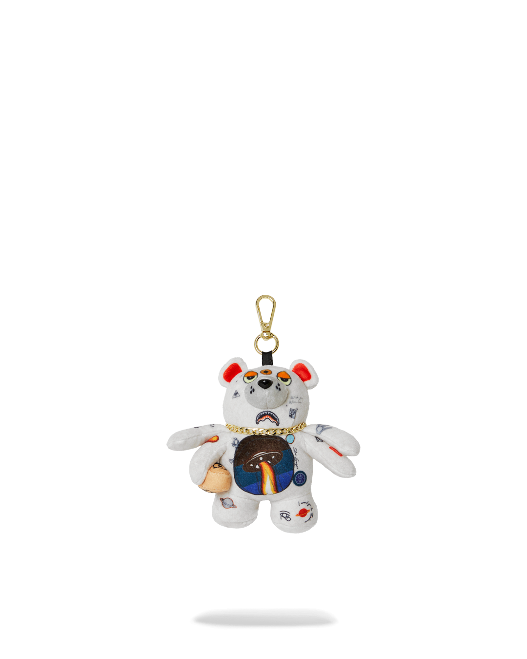 SPRAYGROUND Spaced Out Bear Keychain — product image 1