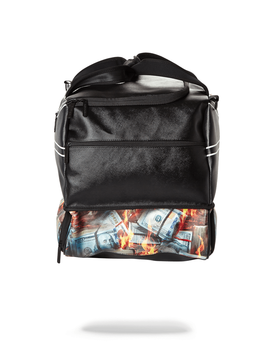SPRAYGROUND Spalding X SPRAYGROUND Fire Money Sneaker Duffel — product image 4