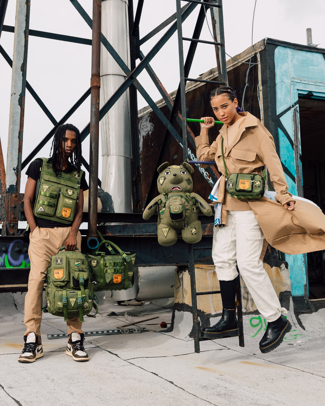 SPRAYGROUND Special Ops Full Throttle Moneybear Teddybear Backpack — product image 8