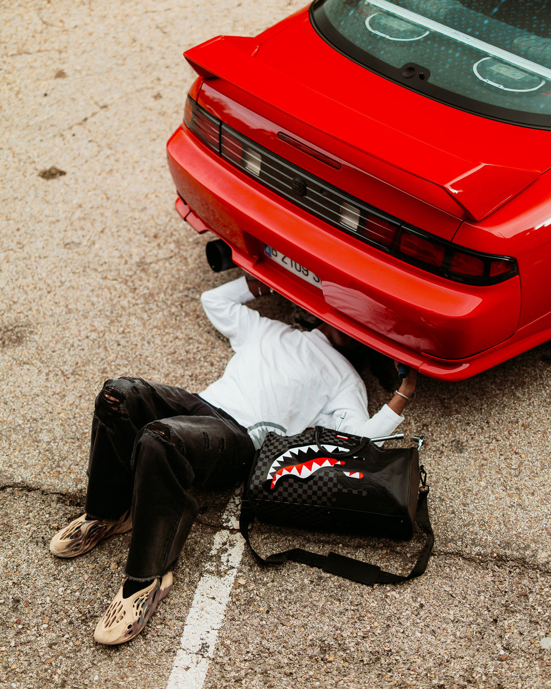 SPRAYGROUND Speed Shark Side Swipe Duffle — product image 4