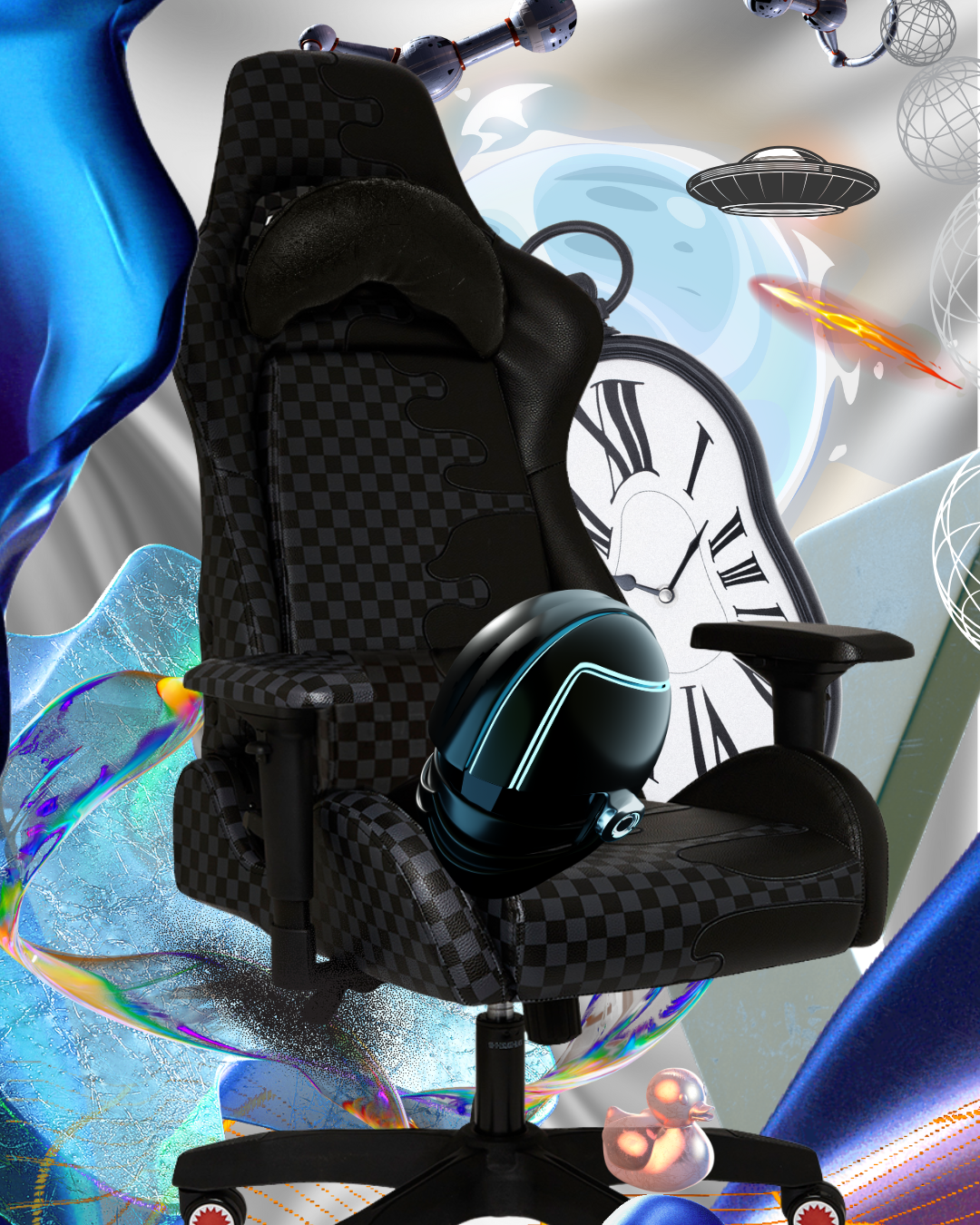 SPRAYGROUND Speed Shark Side Swipe Gaming Chair — product image 5