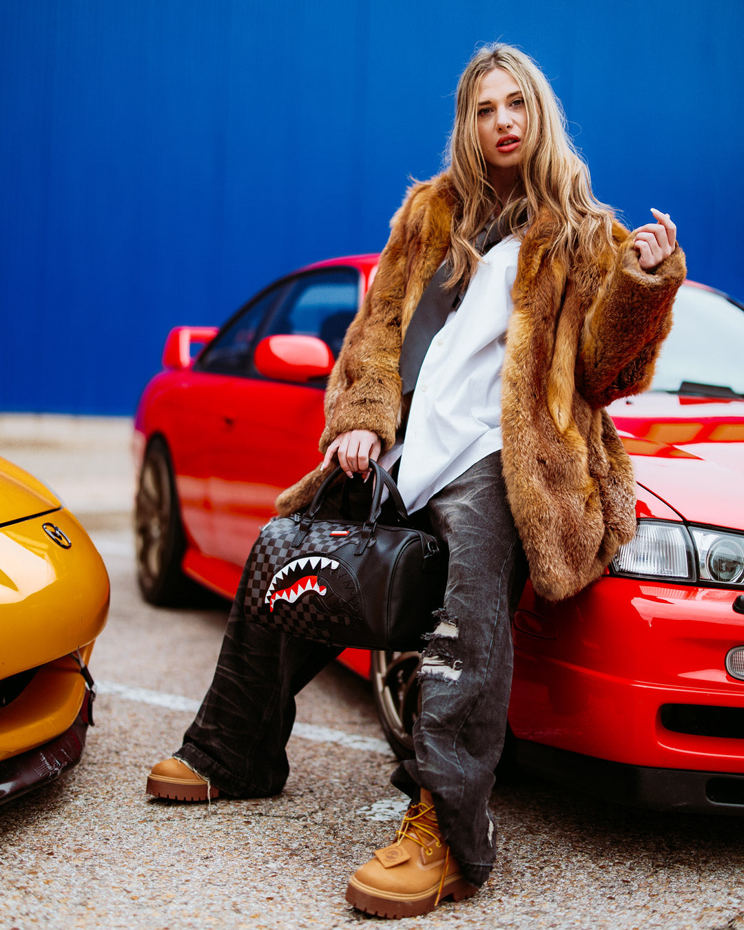 SPRAYGROUND Speed Shark Side Swipe Mini Duffle — product image 2