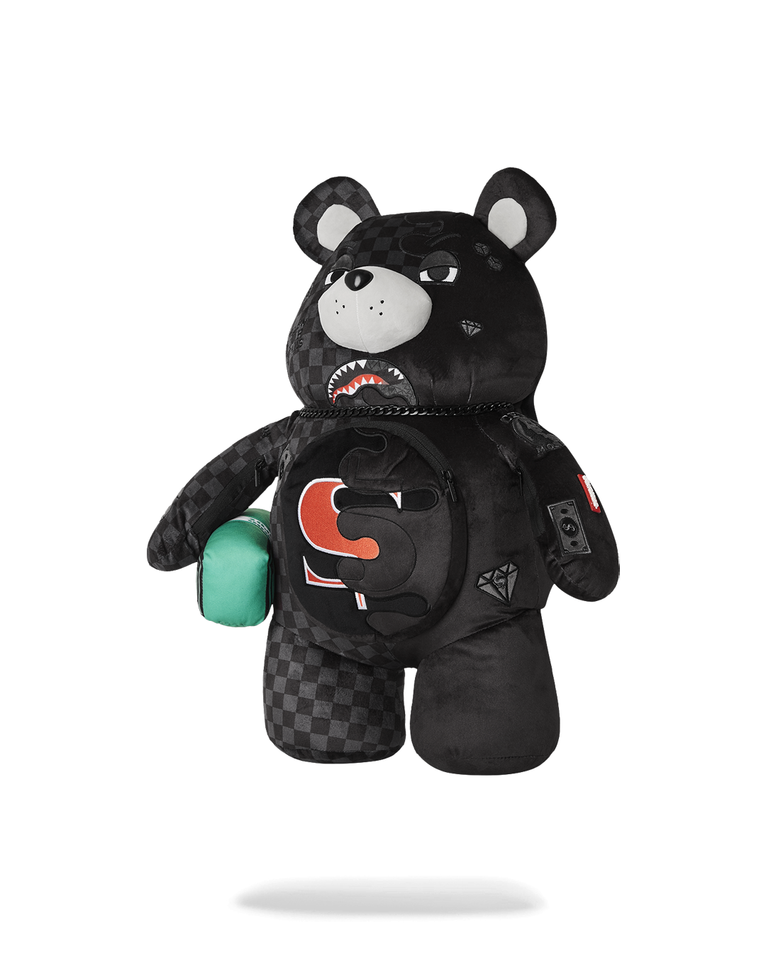 SPRAYGROUND Speed Shark Side Swipe Moneybear Teddy Bear Backpack — product image 5