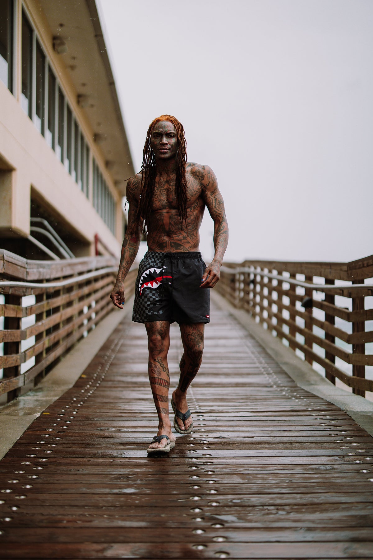SPRAYGROUND Speed Shark Side Swipe Swim Shorts — product image 4