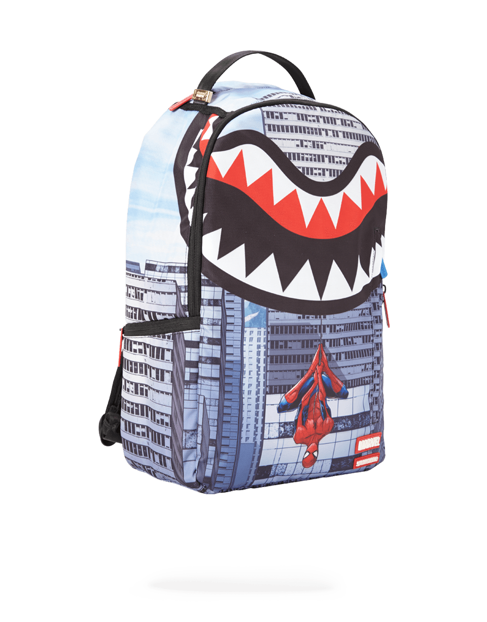 SPRAYGROUND Spiderman Upside Down Shark Backpack — product image 2