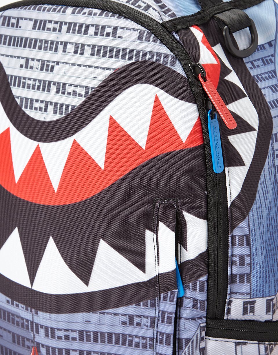 SPRAYGROUND Spiderman Upside Down Shark Backpack — product image 3