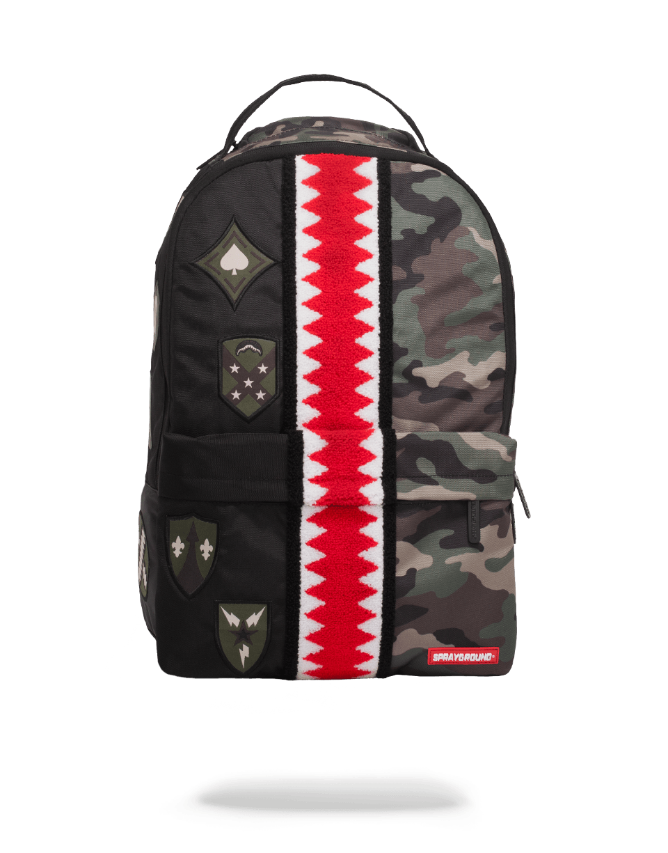 SPRAYGROUND Split Camo Patches Backpack — product image 1