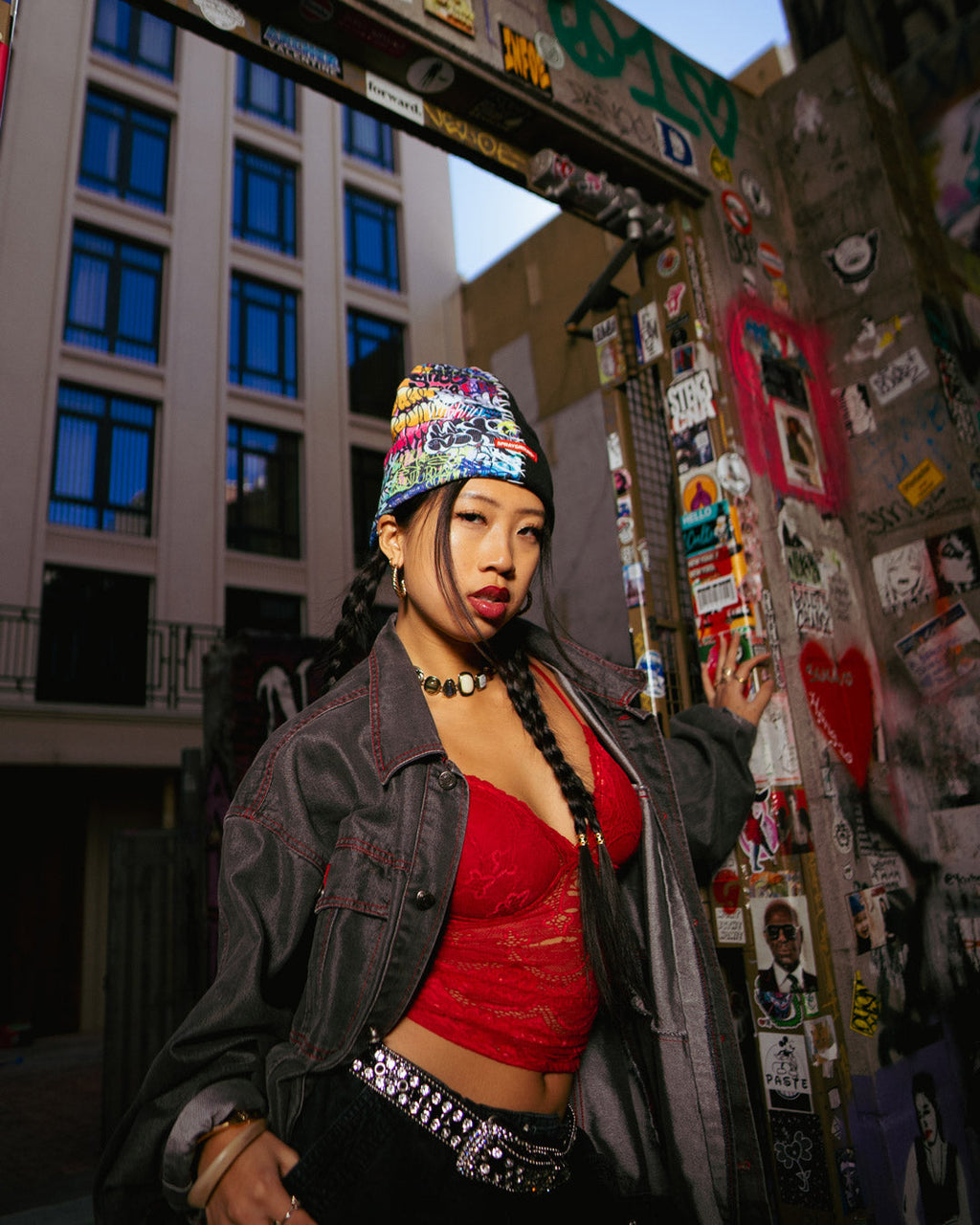 SPRAYGROUND Split Graff Beanie — product image 2