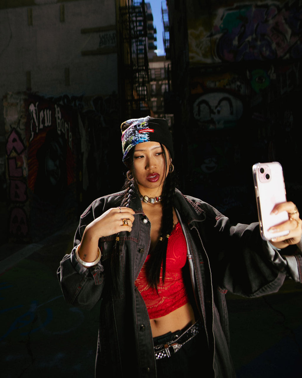SPRAYGROUND Split Graff Beanie — product image 4