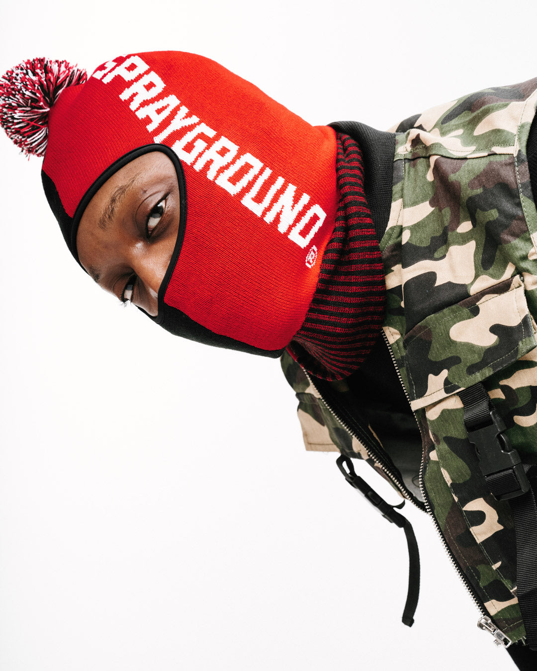 SPRAYGROUND Split Pom Ski Mask — product image 2