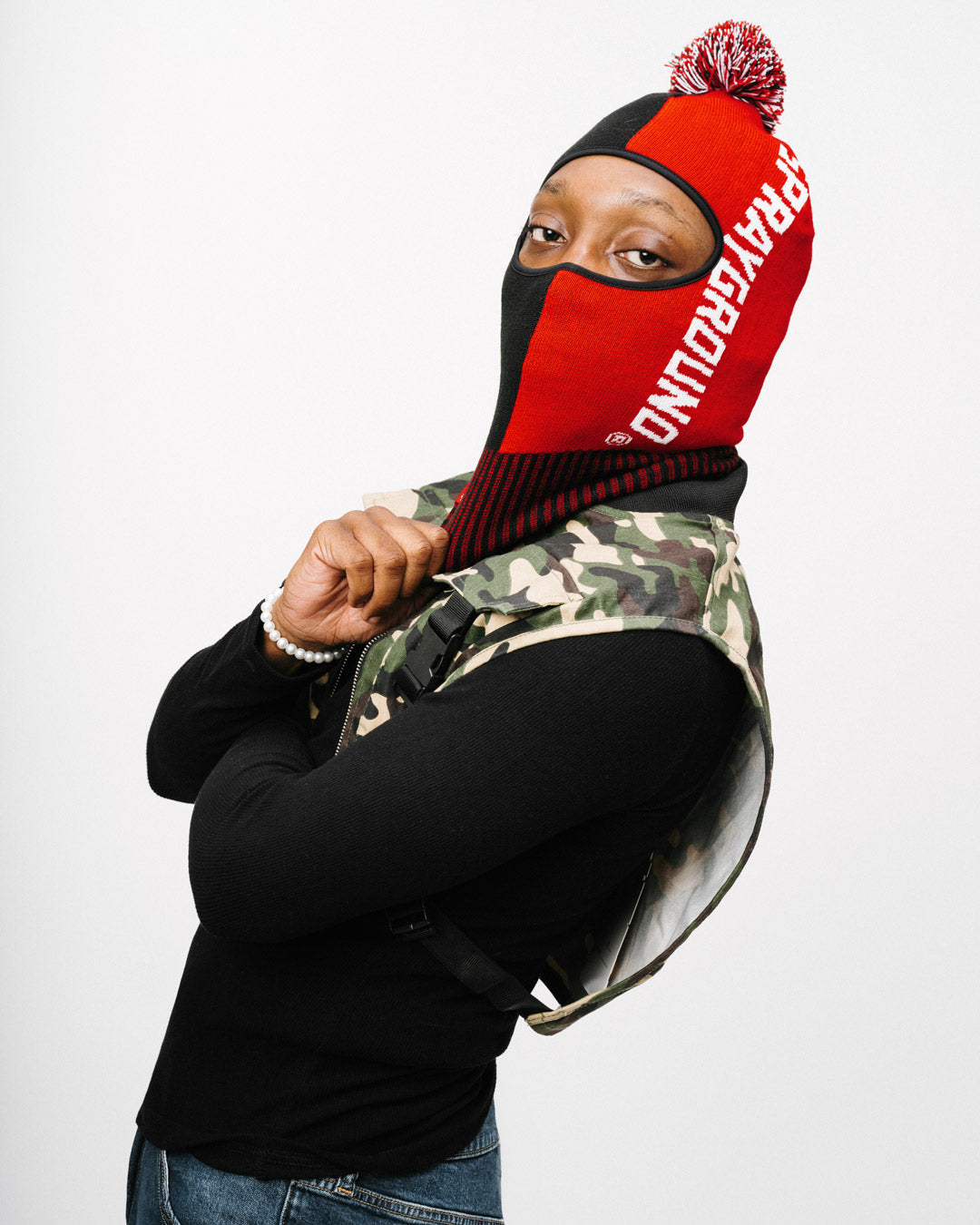 SPRAYGROUND Split Pom Ski Mask — product image 4