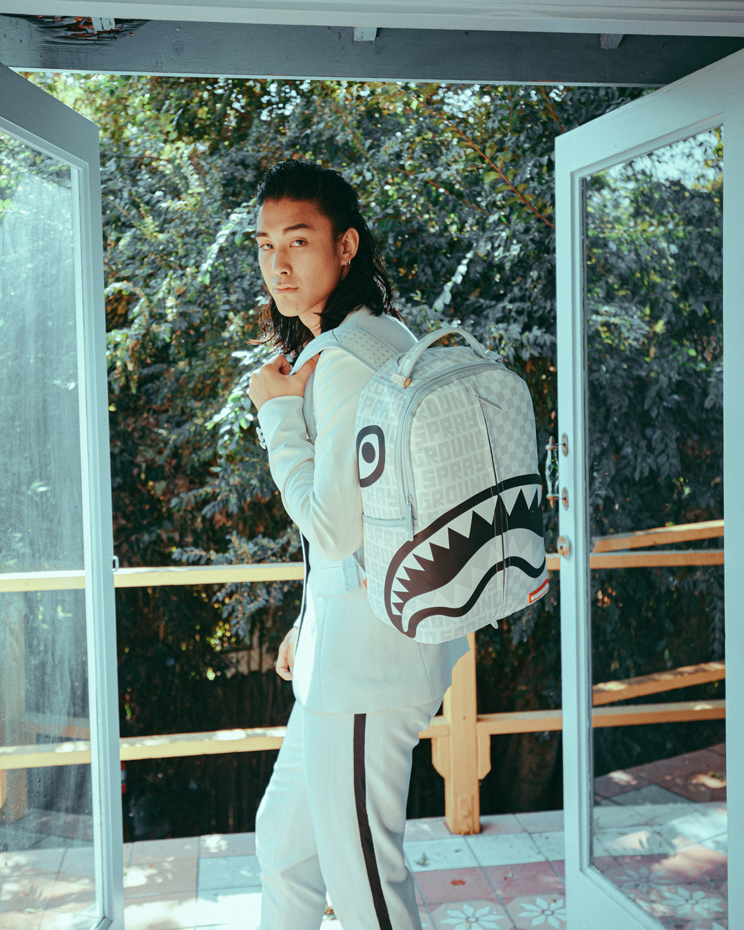 SPRAYGROUND Split The Check (Pearl) Backpack (DLXV) — product image 4