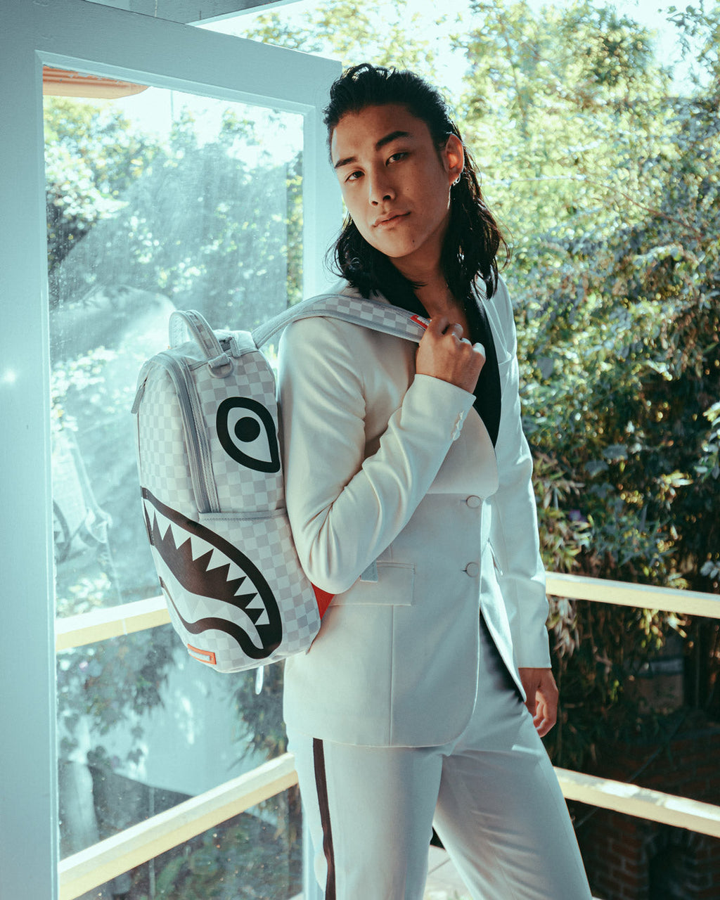 SPRAYGROUND Split The Check (Pearl) Backpack (DLXV) — product image 6