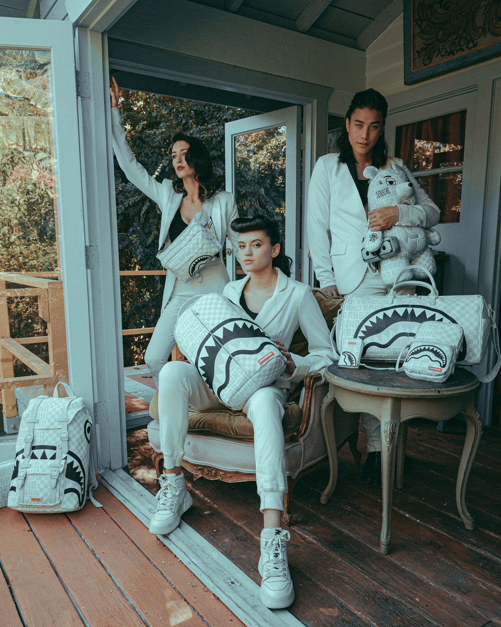 SPRAYGROUND Split The Check (Pearl) Backpack (DLXV) — product image 12