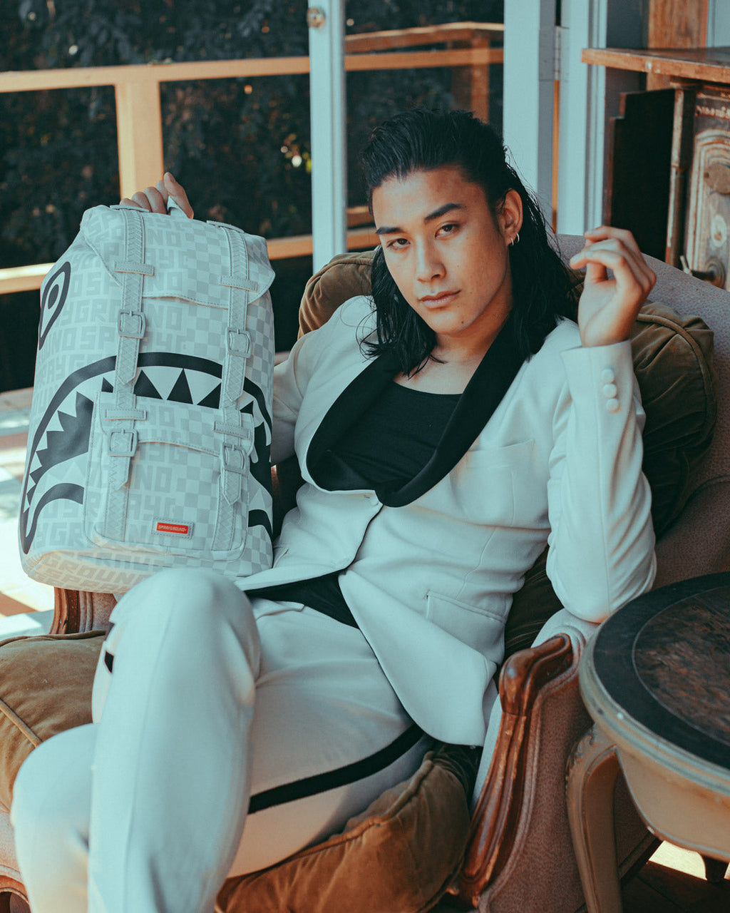 SPRAYGROUND Split The Check (Pearl) Hills Backpack — product image 2