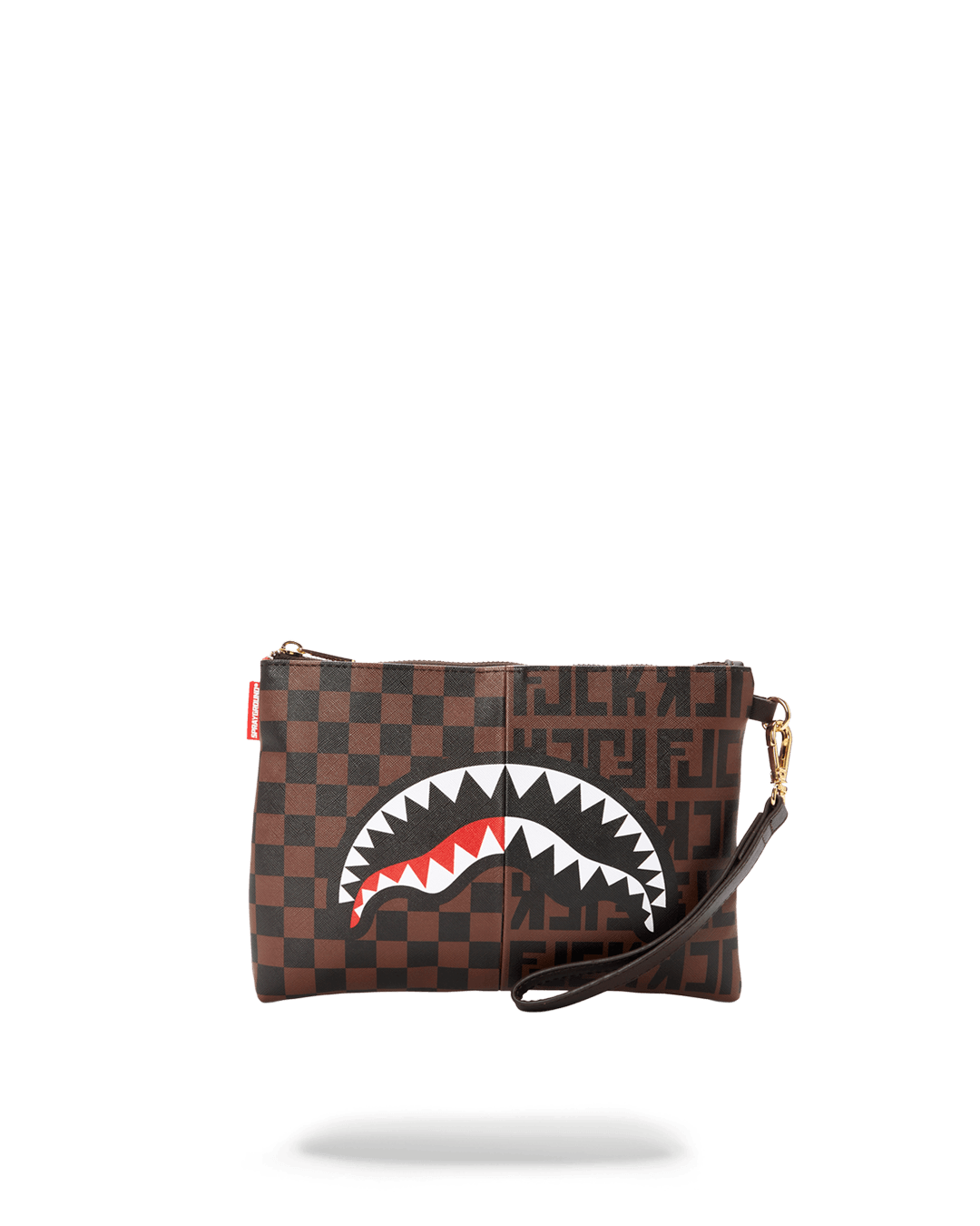 SPRAYGROUND Split The Check Crossover Clutch — product image 1
