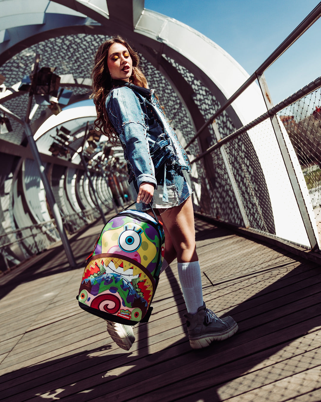 SPRAYGROUND SpongeBob Cut & Sew Backpack (DLXV) — product image 4