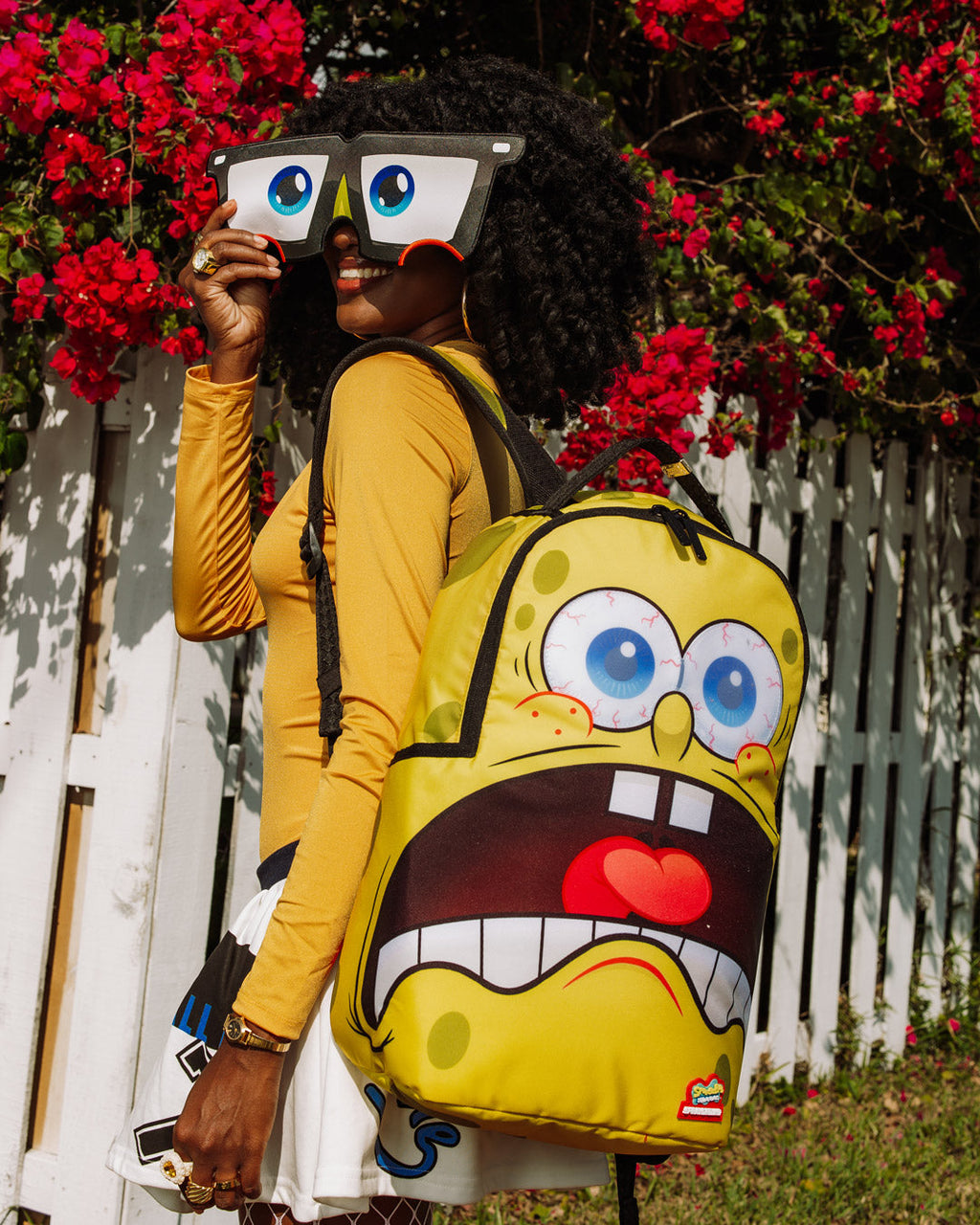 SPRAYGROUND SpongeBob Eye Pop Removable Eyes Backpack — product image 2