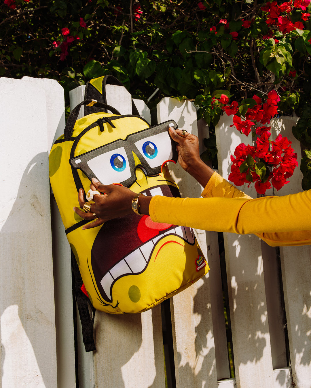 SPRAYGROUND SpongeBob Eye Pop Removable Eyes Backpack — product image 4