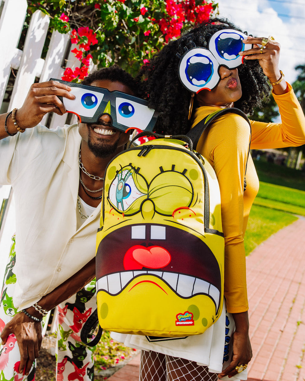SPRAYGROUND SpongeBob Eye Pop Removable Eyes Backpack — product image 8