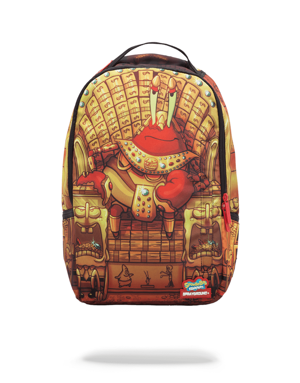 SPRAYGROUND SpongeBob Mr. Krabs Pharoah Backpack — product image 1