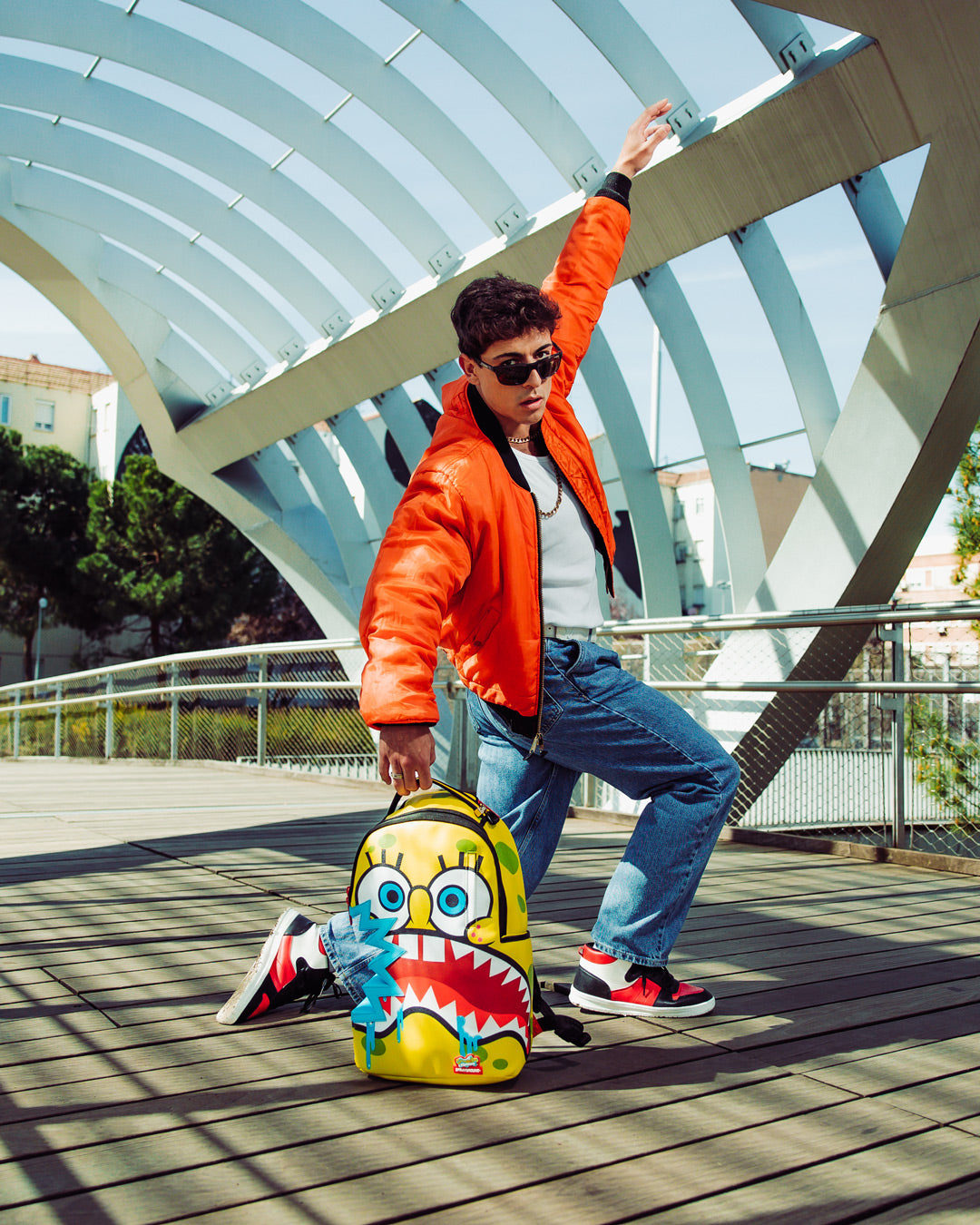 SPRAYGROUND SpongeBob Sharkbite Backpack (DLXV) — product image 4