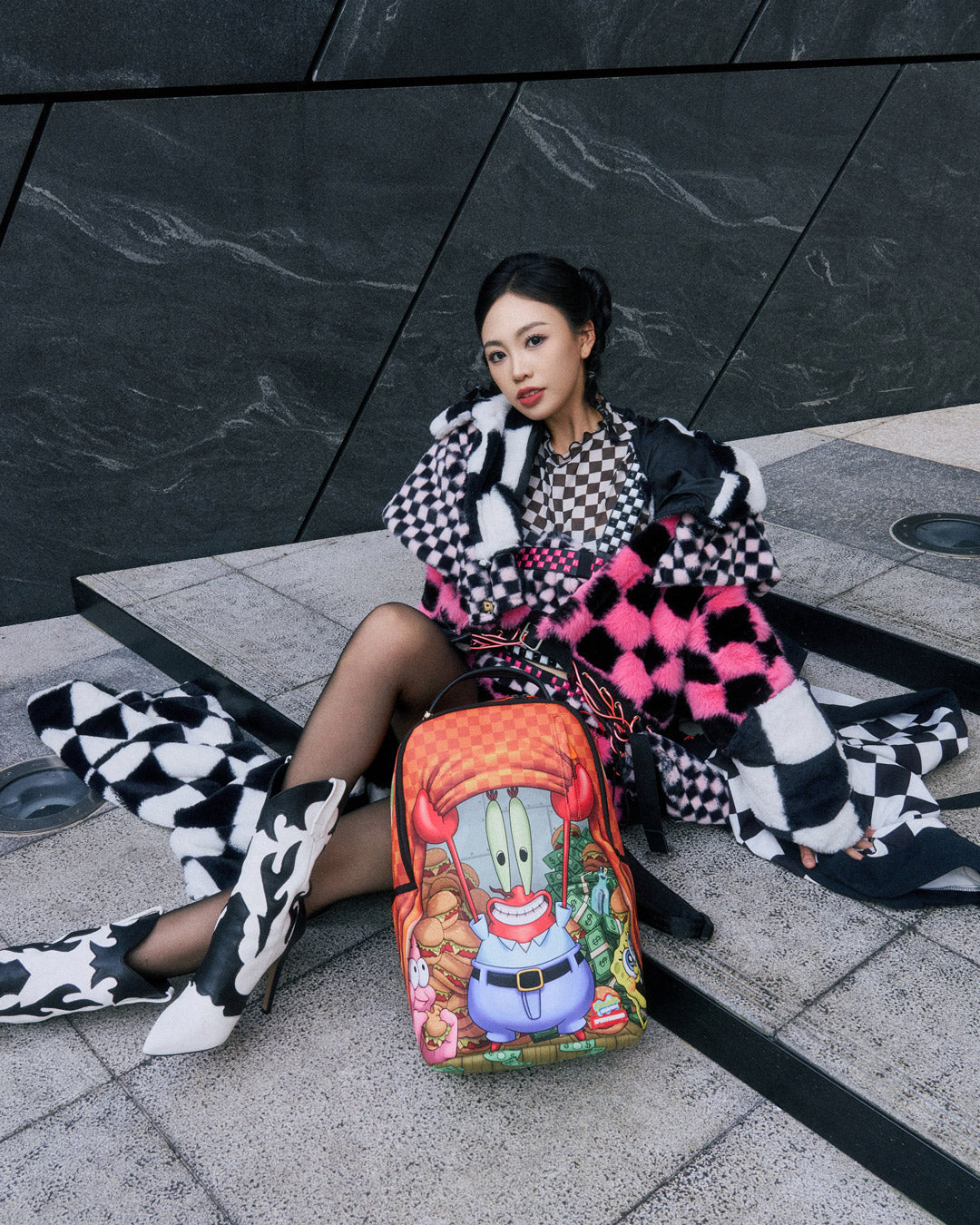 SPRAYGROUND SpongeBob Stack Up Krabs Backpack — product image 2