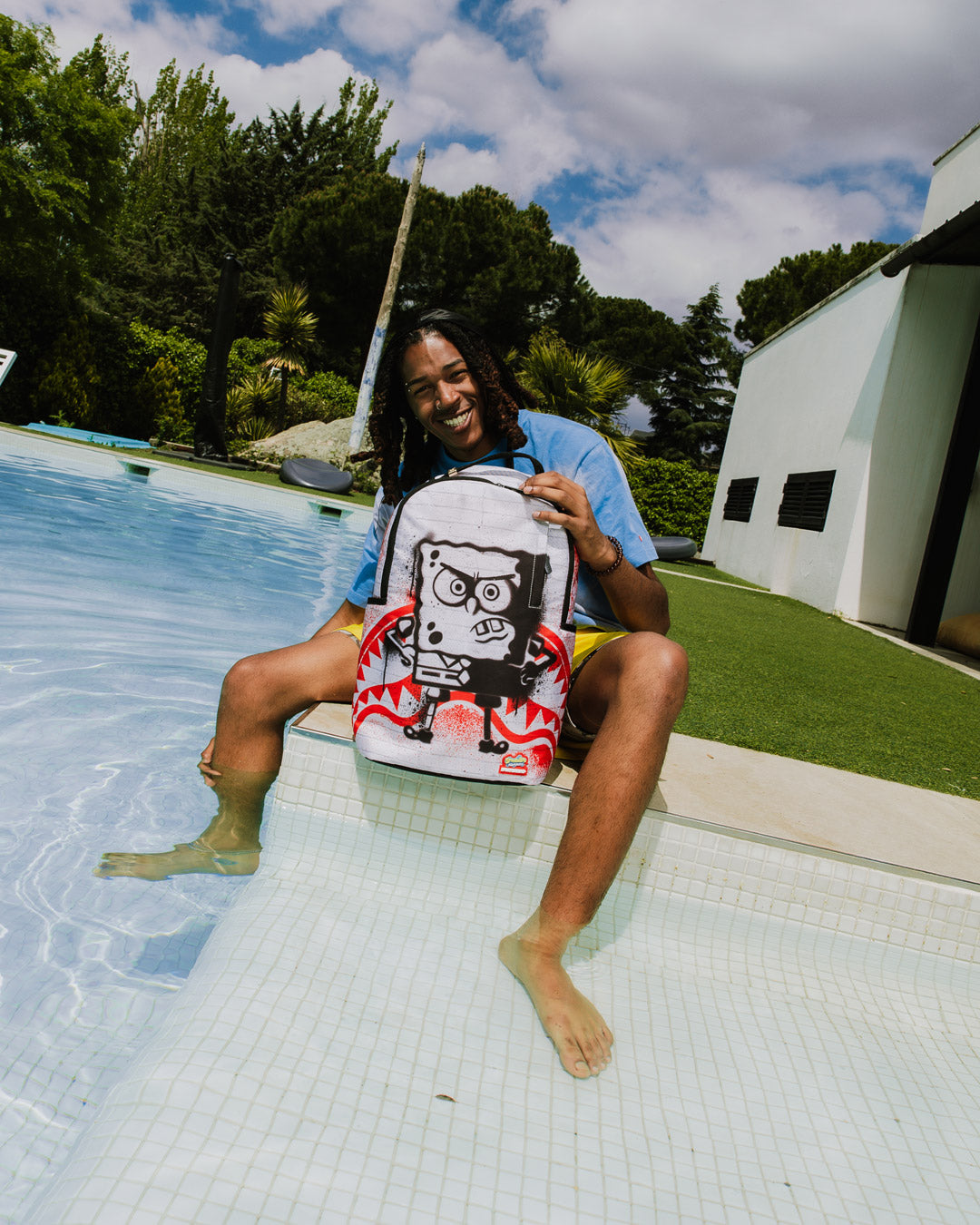 SPRAYGROUND SpongeBob Stencil Wall DLXR Backpack — product image 4