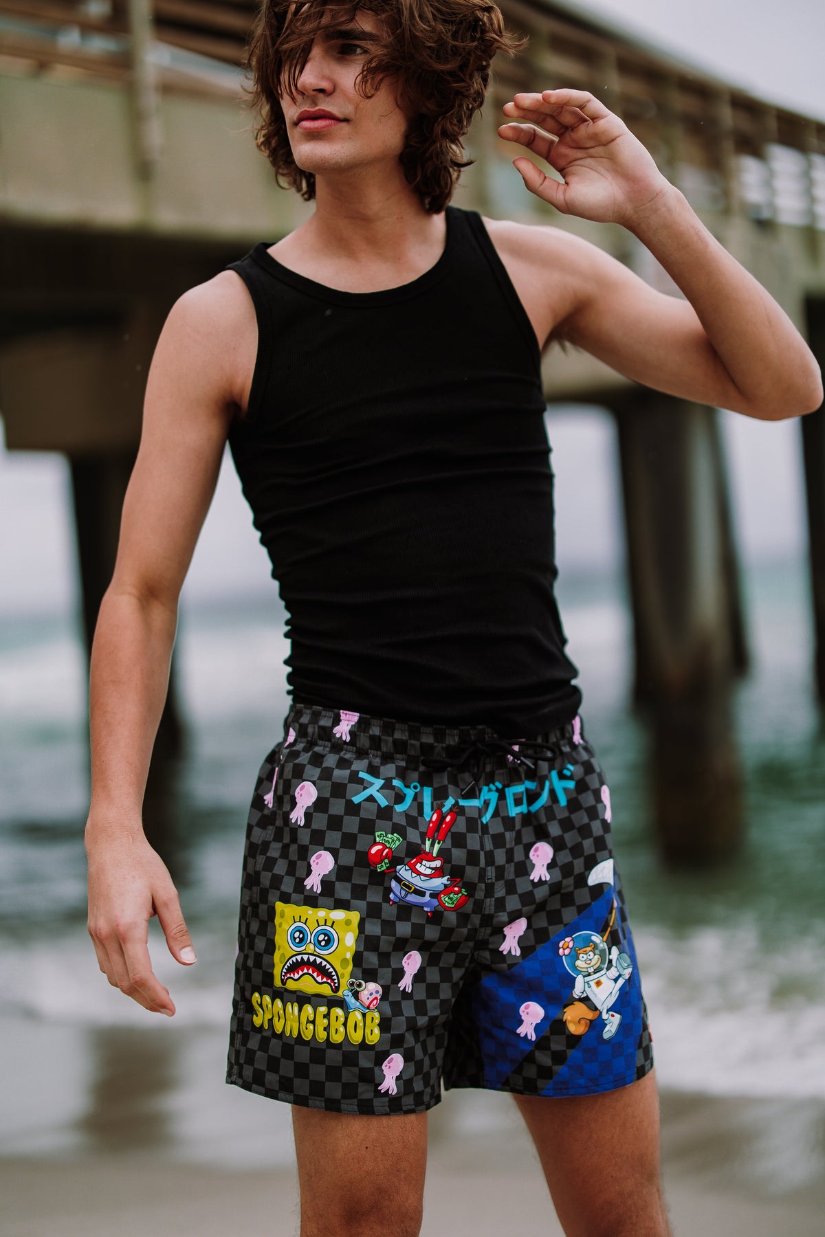 SPRAYGROUND SpongeBob Tokyo Bubble Swim Shorts — product image 4