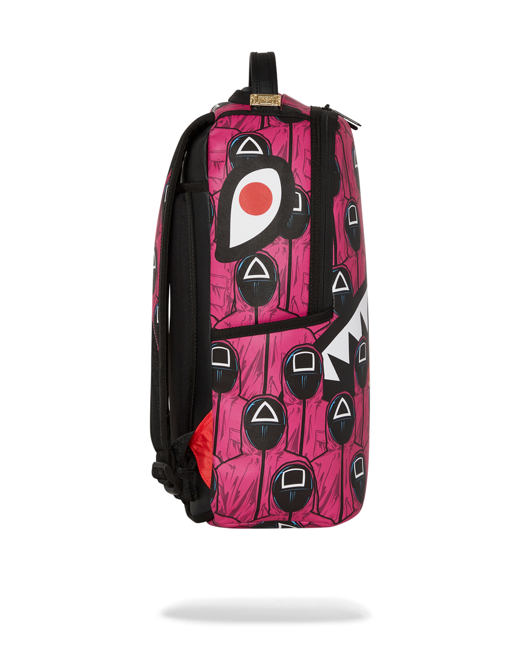 SPRAYGROUND Squid Game Collab Front Man & Pink Guard Sharks Backpack — product image 5