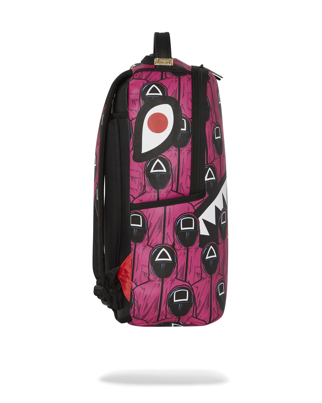 SPRAYGROUND Squid Game Collab Front Man & Pink Guard Sharks Backpack — product image 5