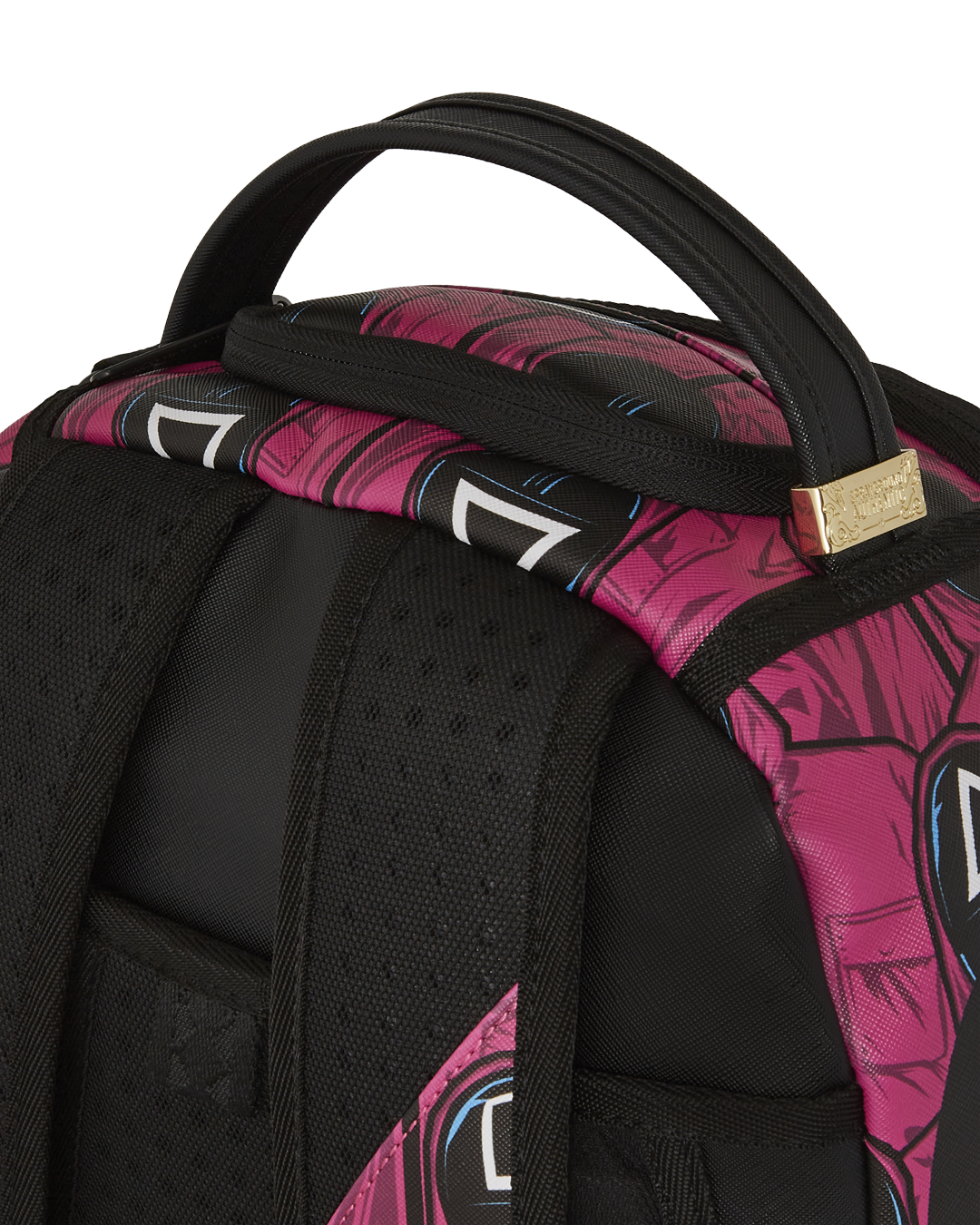 SPRAYGROUND Squid Game Collab Front Man & Pink Guard Sharks Backpack — product image 12