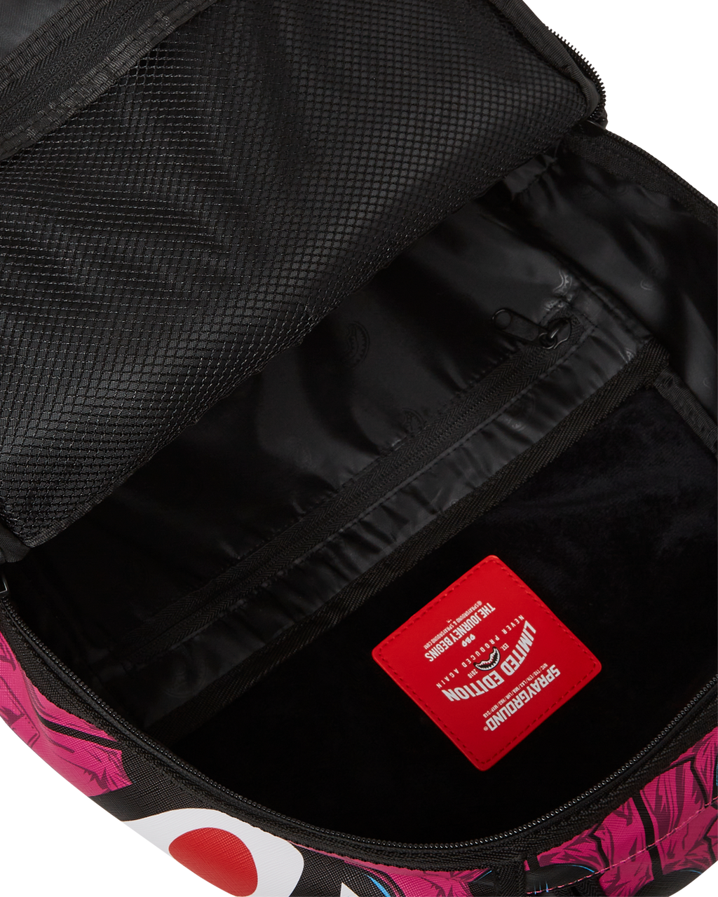 SPRAYGROUND Squid Game Collab Front Man & Pink Guard Sharks Backpack — product image 13