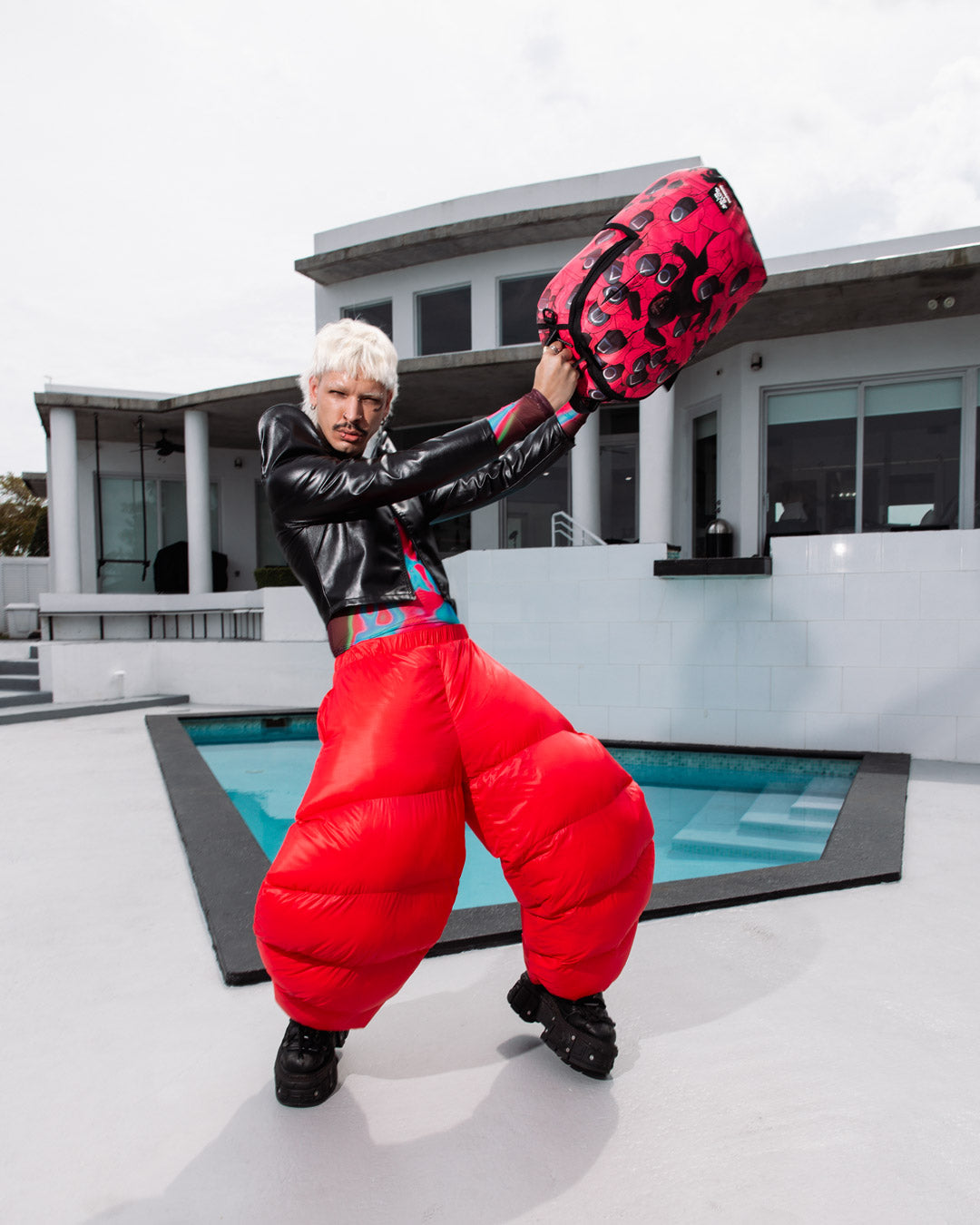 SPRAYGROUND Squid Game Collab Front Man Crew Backpack — product image 4