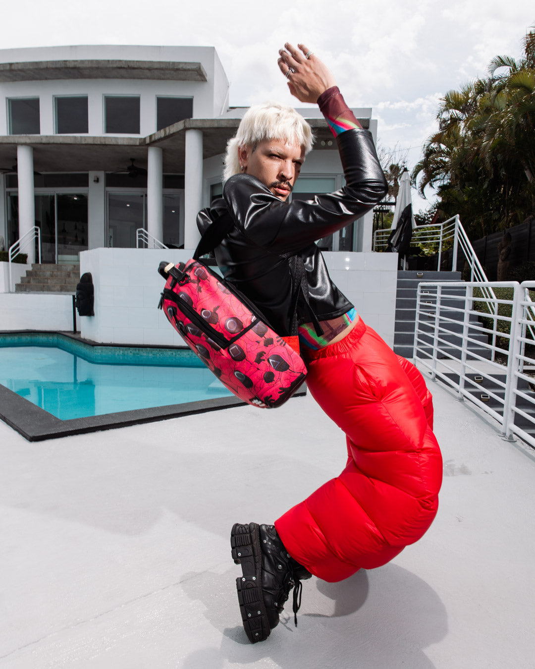 SPRAYGROUND Squid Game Collab Front Man Crew Backpack — product image 6